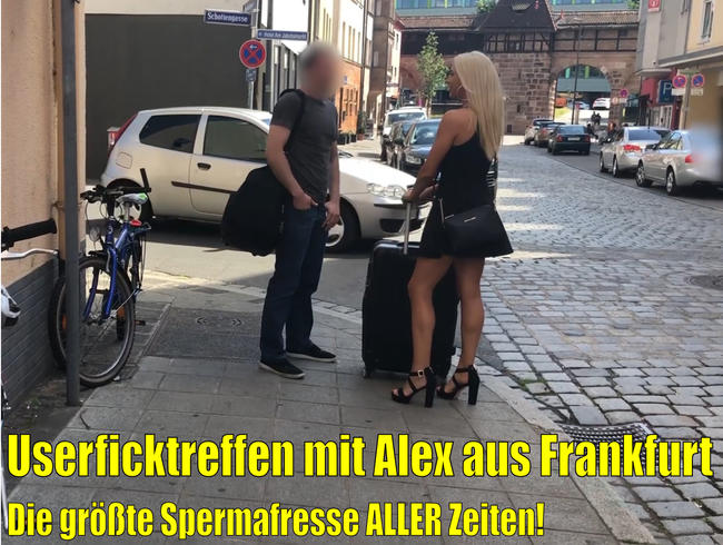 Userficktreffen mit Alex aus Frankfurt | Der MEGA REKORD Spritzer ALLER ZEITEN! XXXXXL Spermafresse!