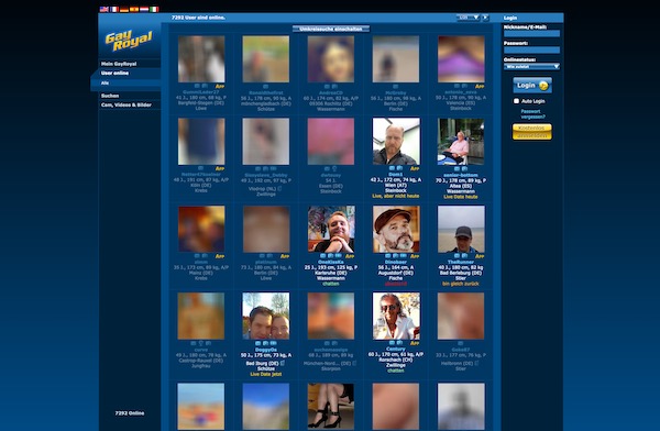 Gayroyal: Dating-App und Internetportal für schwule Männer