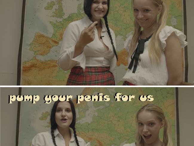 pump your penis for us - JOI POV