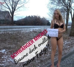 SCHWÄNGER MICH!! Besame doch endlich meine Fotze!!
