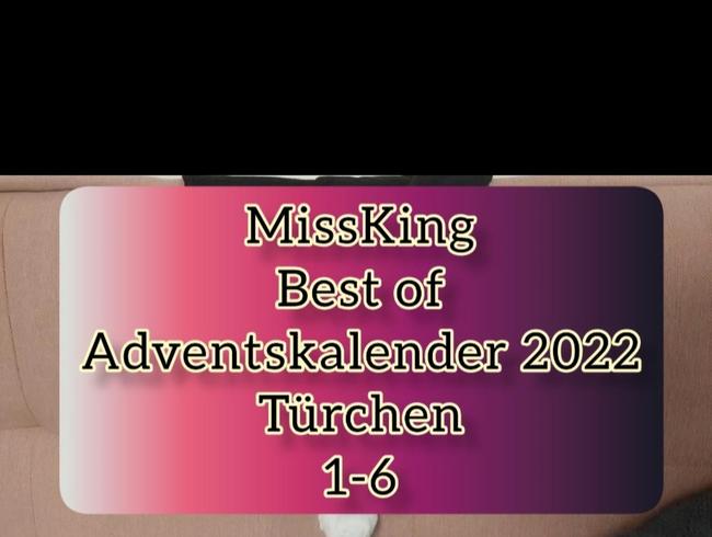 Best Of Adventskalender 2022 Türchen 1-6