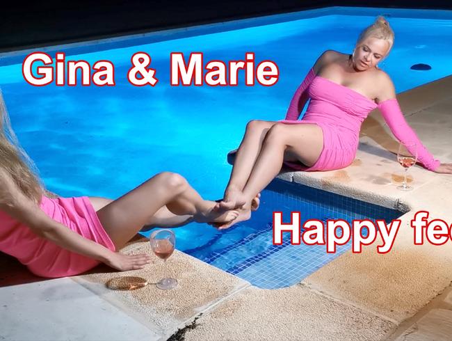 Gina & Marie in happy feet