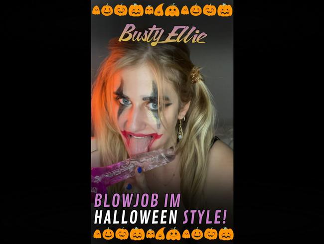 Blowjob im Halloween Style!