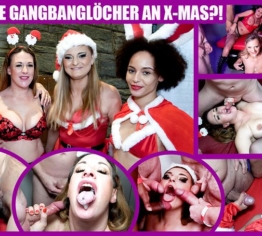 SPERMA BESCHERUNG?! MATSCHIGE GANGBANGLÖCHER AN WEIHNACHTEN!!!