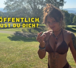Natursekt öffentlich! Traust du dich?!